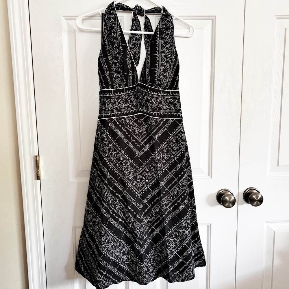 White House Black Market Halter Dress NWOT